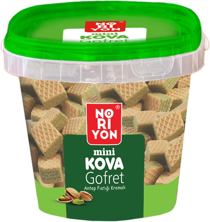 Noriyon Çıtırgı Gofret Mini Kova Antep Fıstıklı 240gr